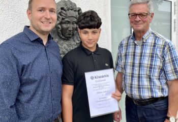 Übergabe Kiwanis-Förderpreis 2023