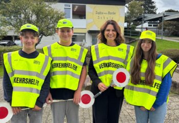 Schülerlotsen mit der Bürgermeisterin Bild 3